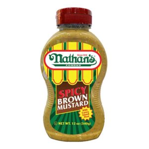 Nathan's Spicy Brown Mustard