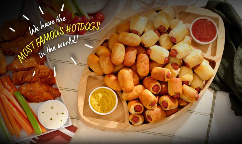 Nathan's Famous Hot Dogs in Puff Pastry